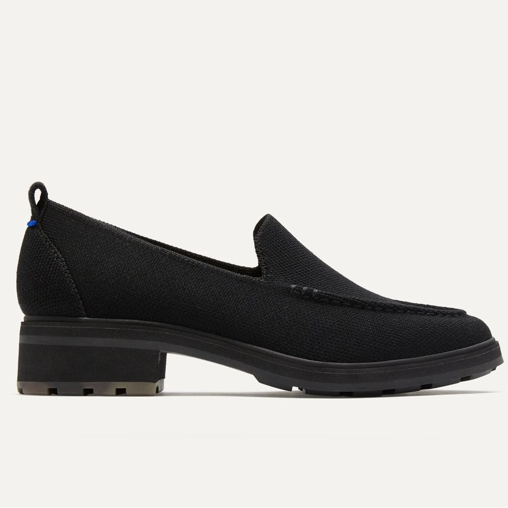 Rothy's Black Knit Loafers